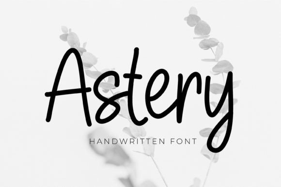 Astery Script Font: A Handwritten Typeface for Creative Projects