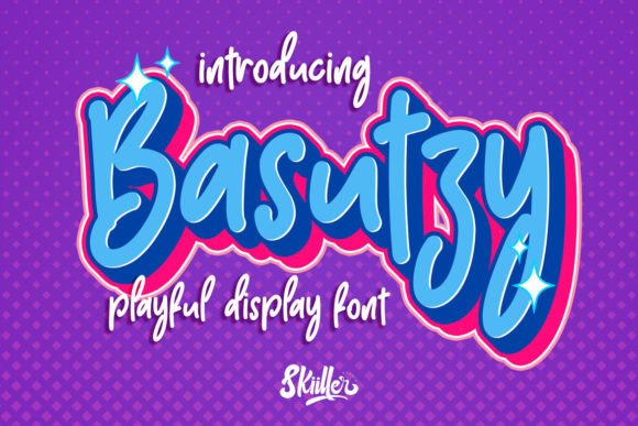 Basutzy Font: Elevate Your Editorial Design with Handwritten Elegance