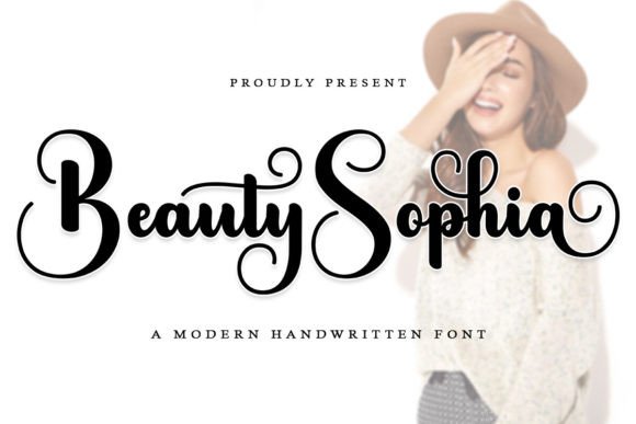 Beauty Sophia Font for Creative Makers