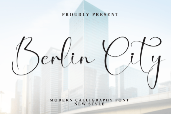 Berlin City Font for Creative Projects