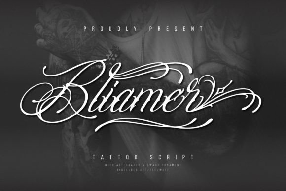 Blaimer: A Script Font for Creative Projects