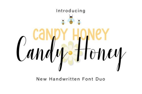 Candy Honey Duo Font for Romantic and Stylish Branding