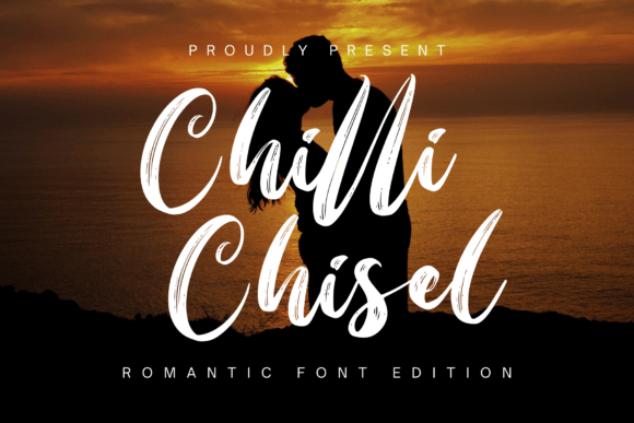 Chilli Chisel Font for Romantic and Chic Handmade Projects