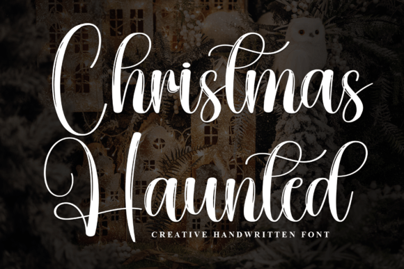 Christmas Haunted Font: A Stylish Script for Memorable Branding