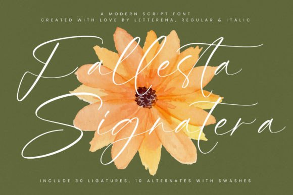 Fallesta Signatera Font Review