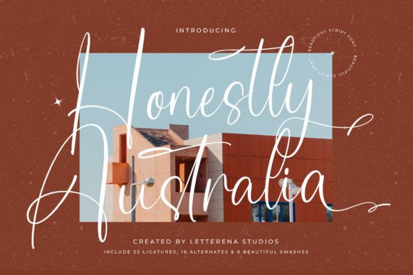 Honestly Australia Font Review