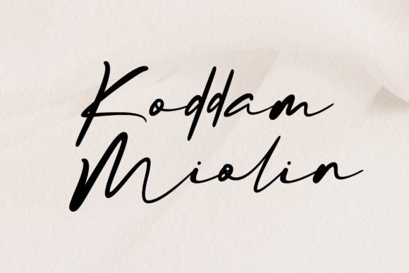 Koddam Miolin Font for Stylish Web Typography