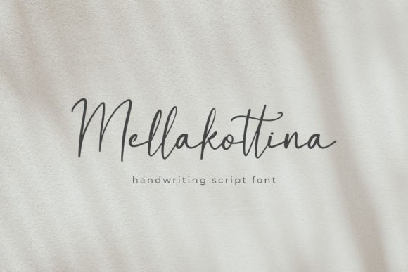 Mellakottina: A Script Font That Elevates Web Design with Handwritten Elegance