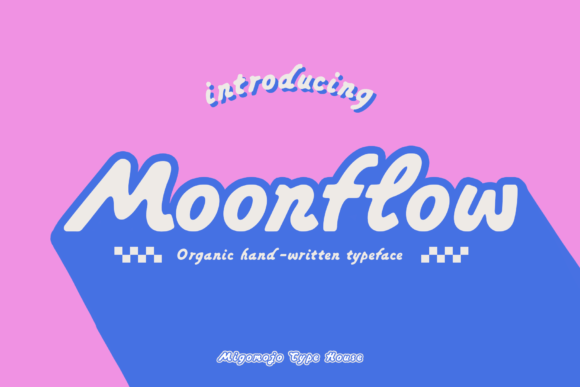 Moonflow Font: A Timeless Handwritten Typeface for Craft Creators