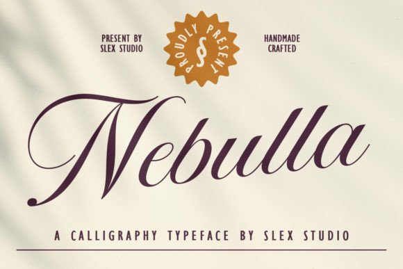 Nebulla: A Script Font for Elegant Branding