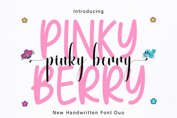Pinky Berry Duo Font