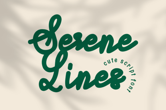 Serene Lines Font Review