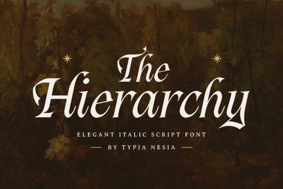 The Hierarchy: A Royal Script Font for Memorable Campaigns